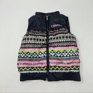 Coogi Girls Winter Puffer Vest – Size 24 Months